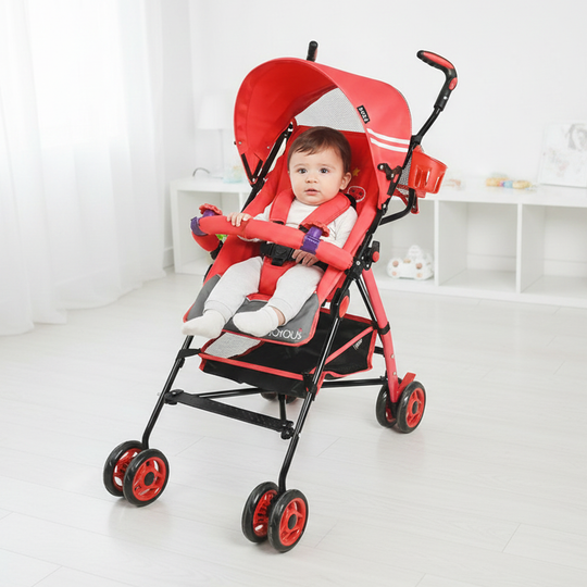 Baby Stroller Buggy (Joyous) -S306 Red