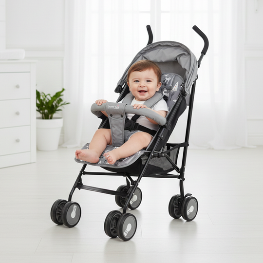 Baby Stroller Buggy (Joyous) -S107 Grey