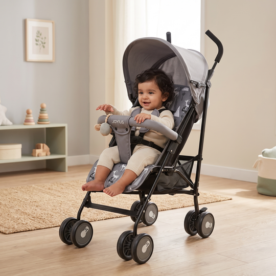 Baby Stroller Buggy (Joyous) -S107 Grey