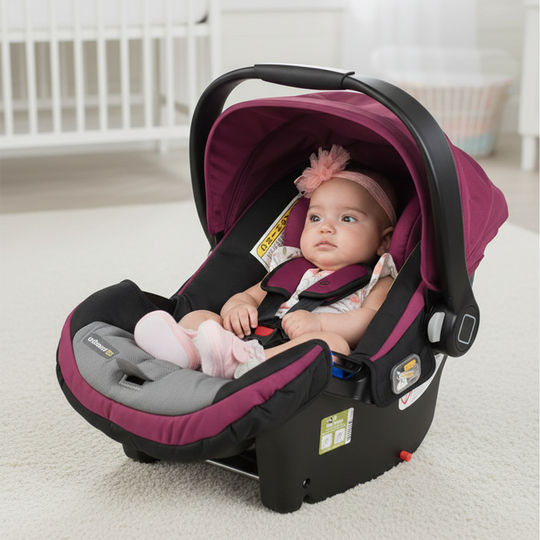 Premium Infant Carry Cot -0740-Purple