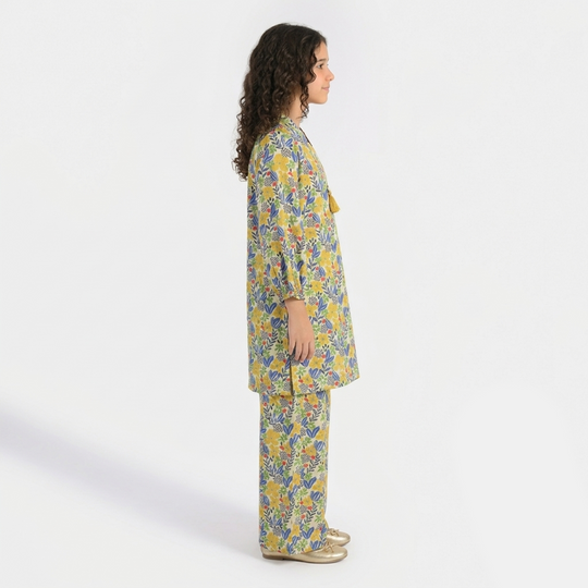 Teens Girls Cotton Printed 2Pcs - Multi