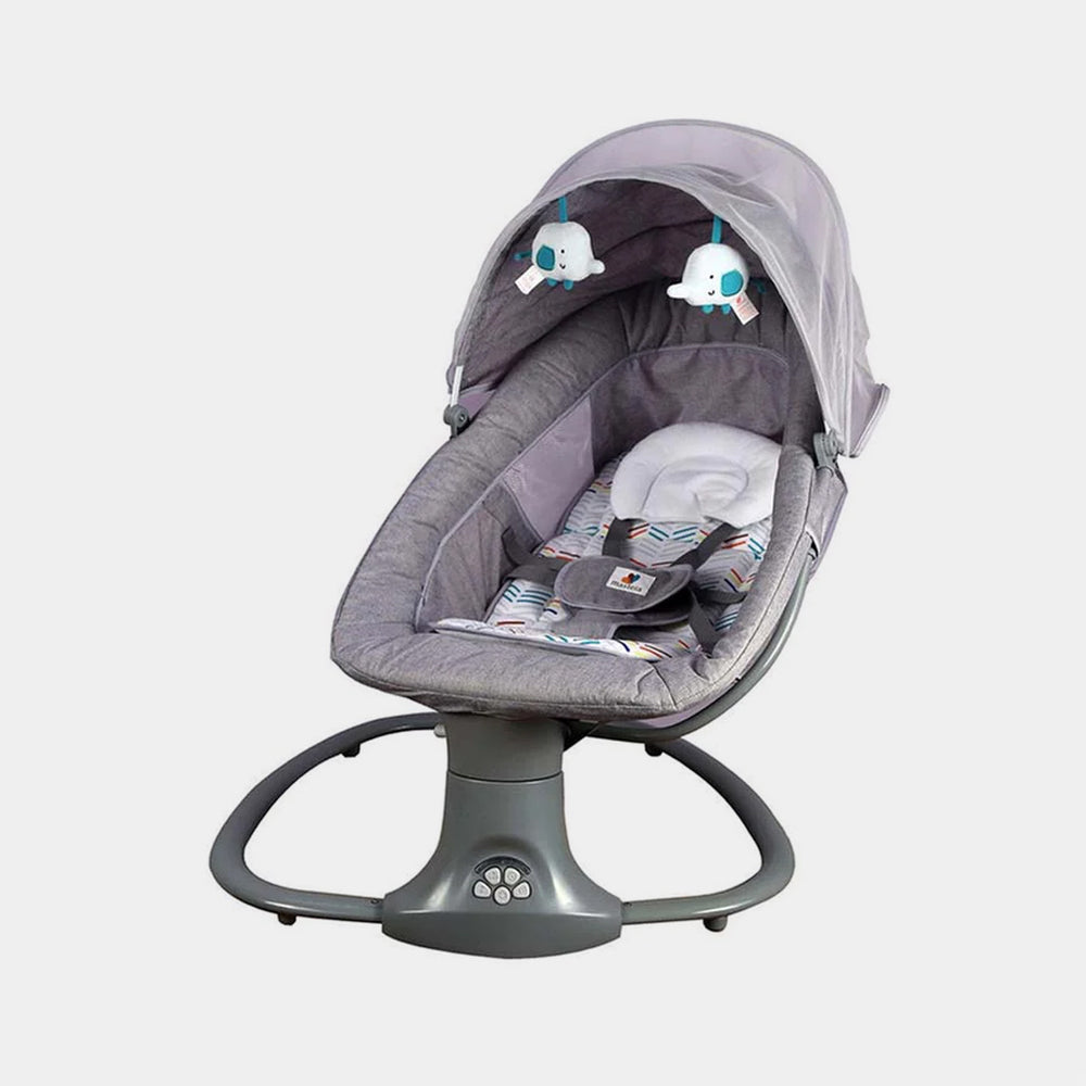 Mastela 3in1 Deluxe Multi Functional Bassinet - Grey (8105)