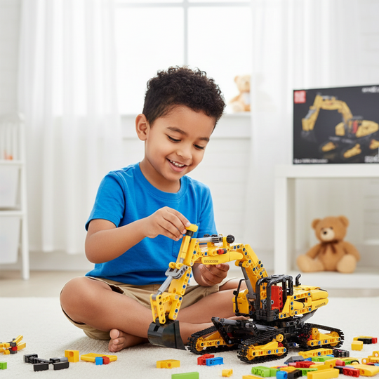 Mould King 17076 Future Excavator