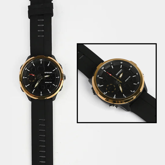 Multi-Function Dual-Display Premium Wrist Watch