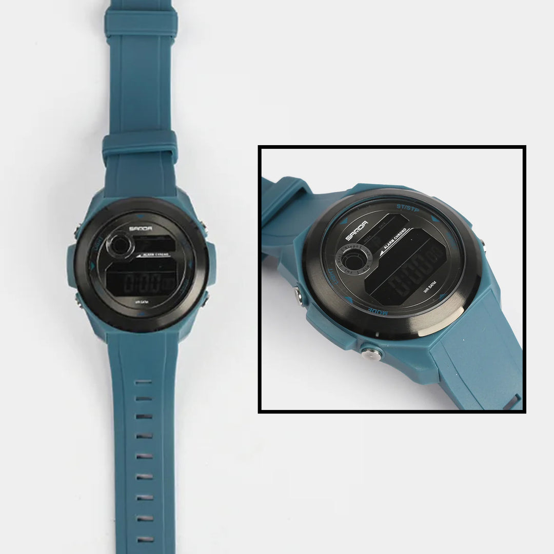 Multi-Function Digital Wrist Watch