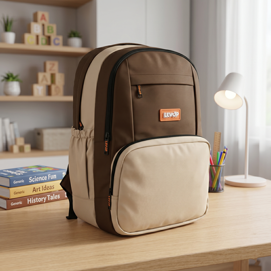 LEVUP 18" AZURE SCHOOL BACKPACK | GRADE 5-8
