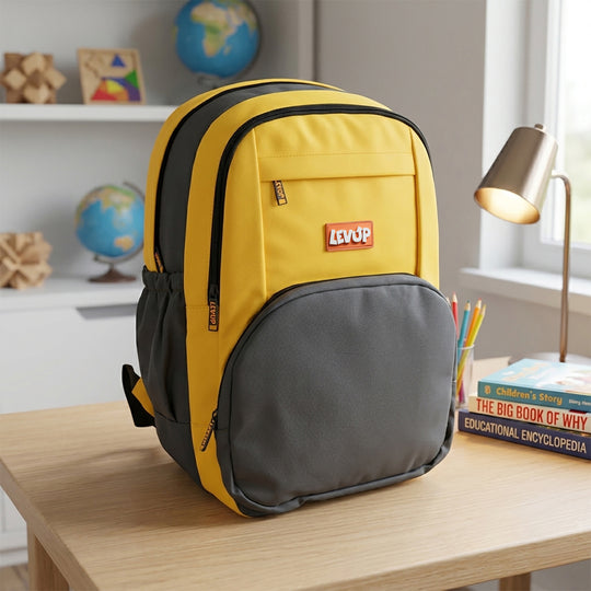 LEVUP 18" AZURE SCHOOL BACKPACK | GRADE 5-8