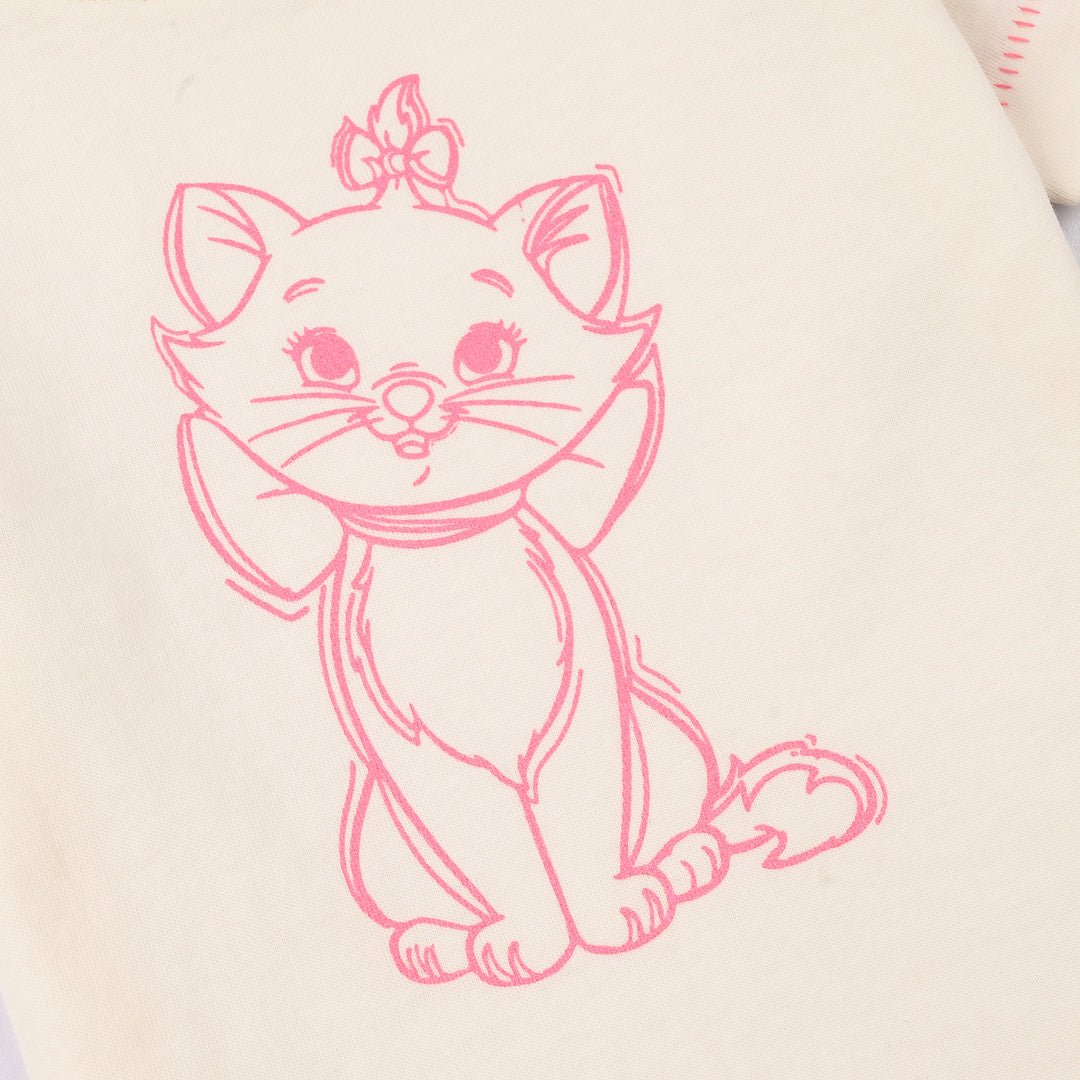 Infant Girls Jersey/Terry T-Shirt (Marie) - Off-White