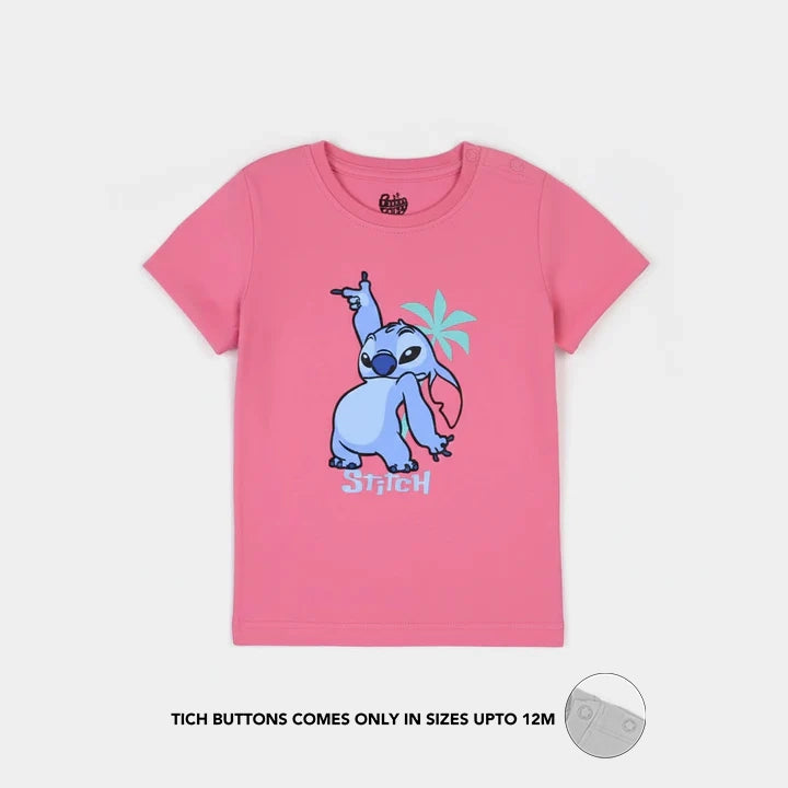 Infant Girls Jersey/Terry T-Shirt - Plumeria