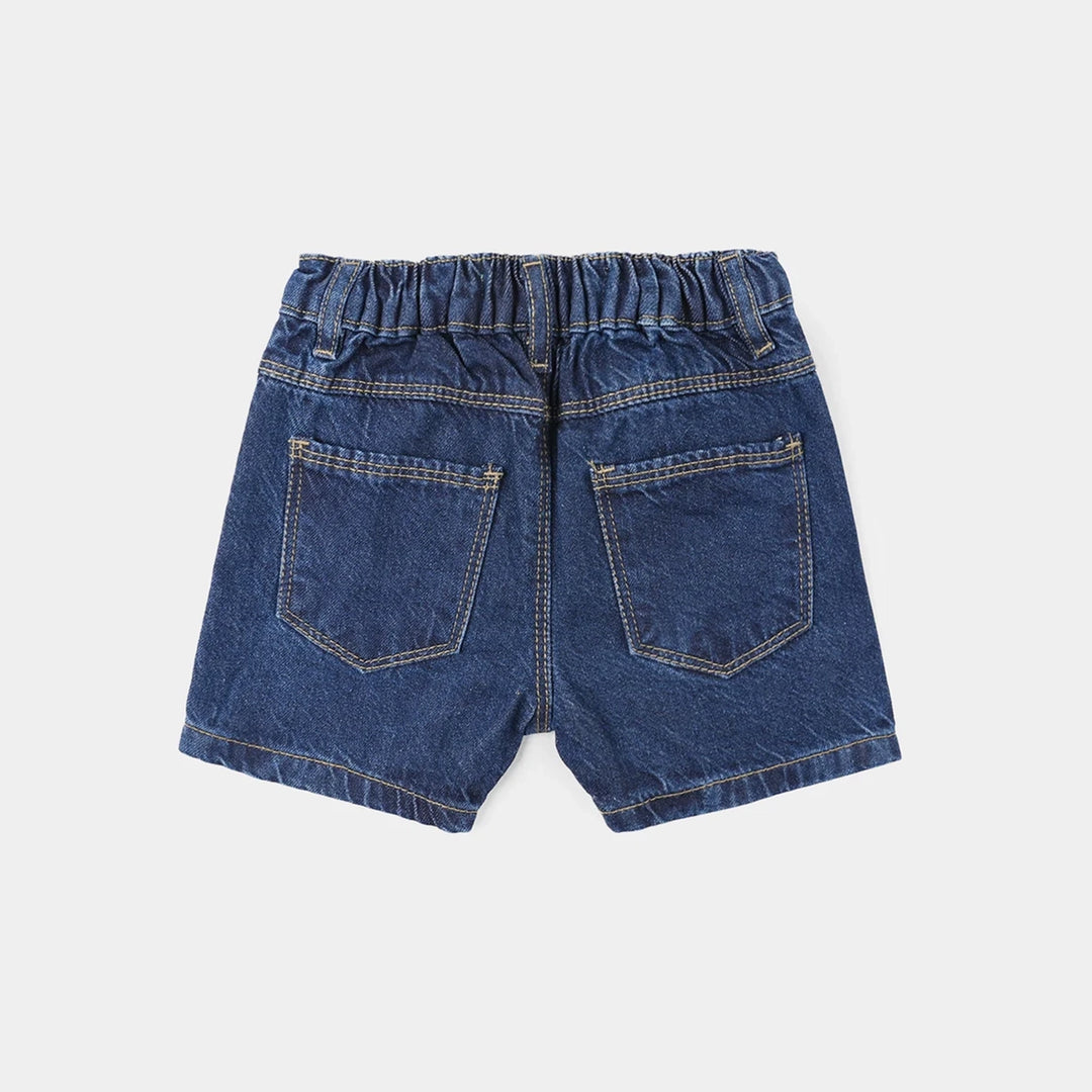 Infant Boys Denim rigid Short Basic - Dark Blue