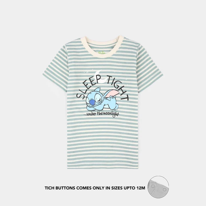 Infant Girls PC Jersey Night Suit (Sleep Tight)