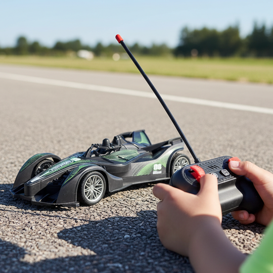 Remote Control Car Spray Demonstration