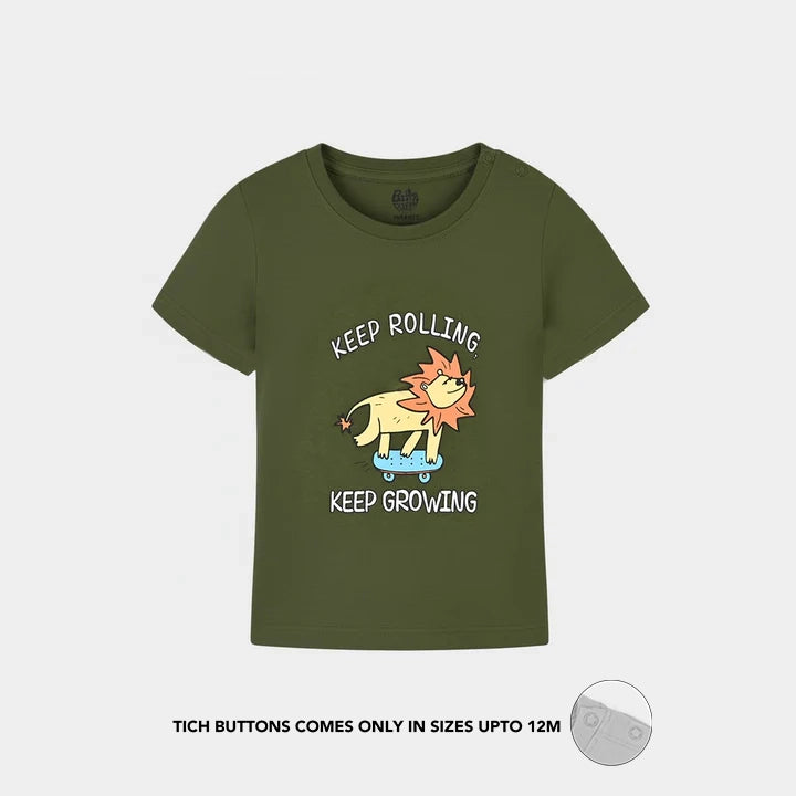 Infant Boys Jersey/Terry T-Shirt
