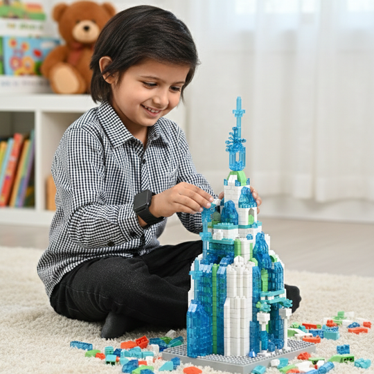 Beautiful Castle Building Blocks Set | 1300+ PCs