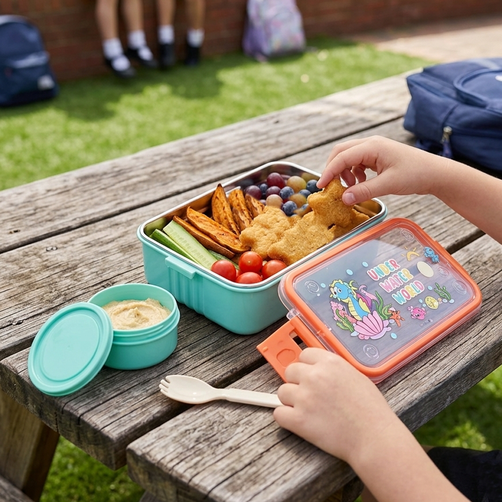 Plastic Premium Kids Lunch Box