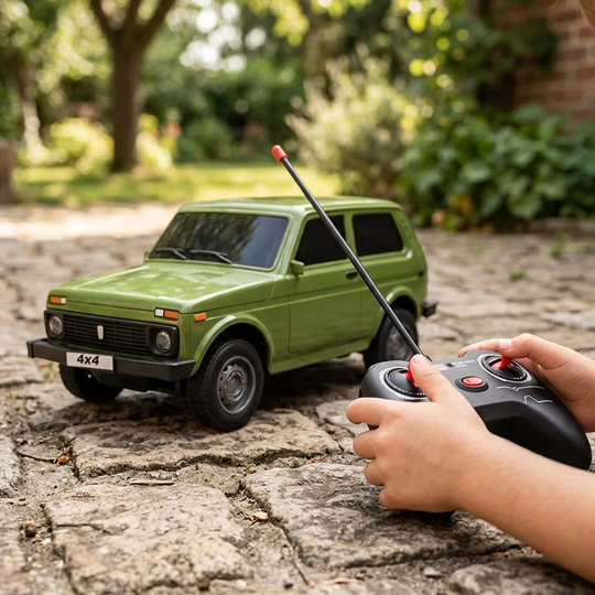 Remote-Control 4×4 Model Car For Kids