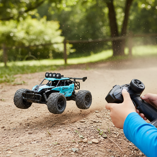 Remote Control Alloy Off-Road Car For Kids
