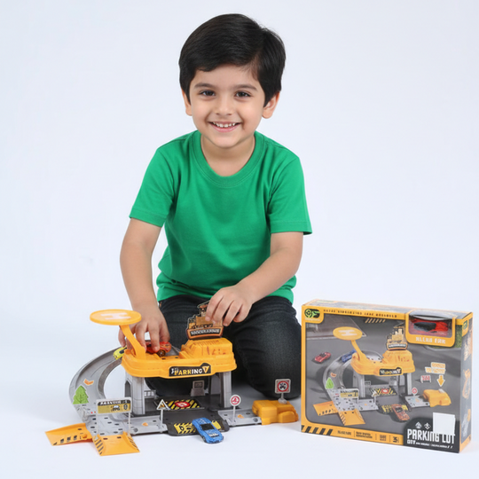 Engineering Parking Garage Playset