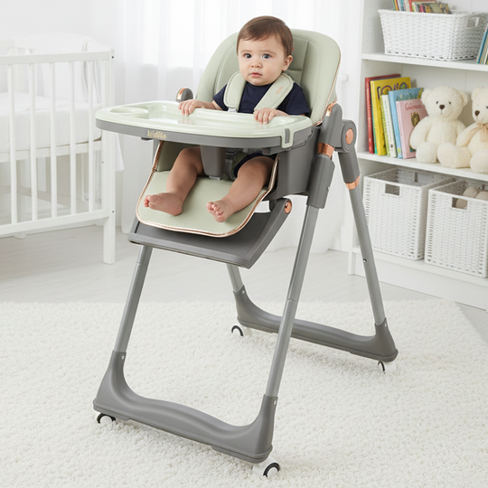 Baby Feeding High Chair 8122– Adjustable & Comfortable