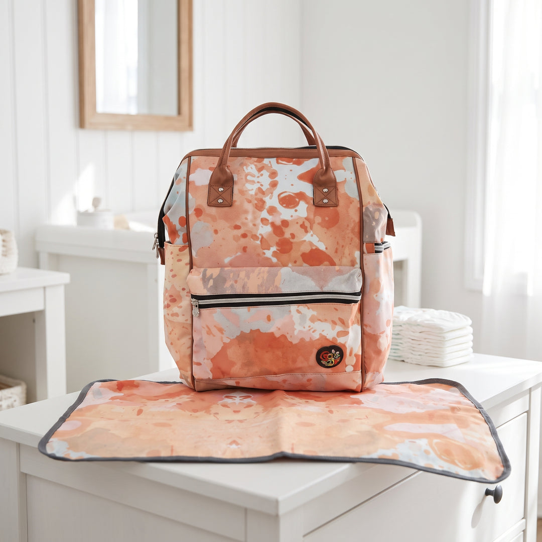 Multipurpose Baby Diaper Bag with Changing Mat