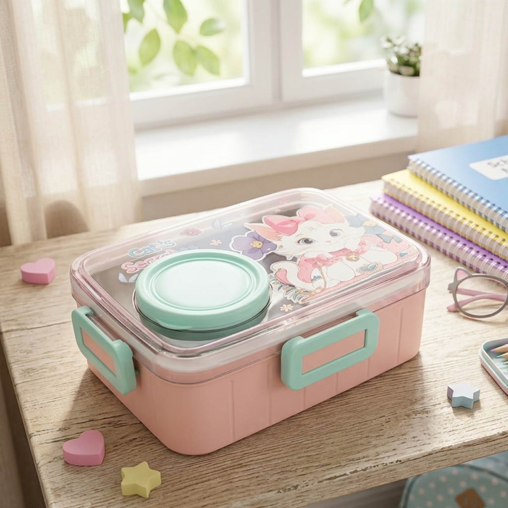 STAINLESS STEEL LUNCH BOX FOR KIDS