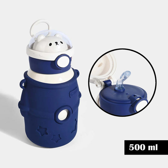 SPACE BEAR EXPLORER WATER BOTTLE/BEAKER | SH2893 NAVY