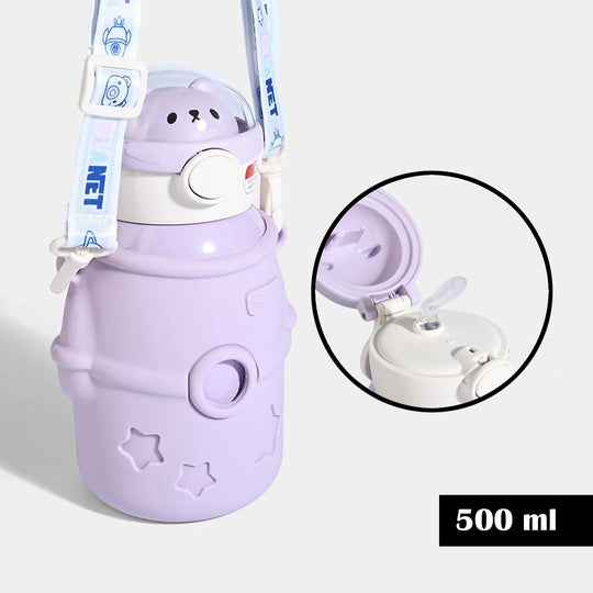 SPACE BEAR EXPLORER WATER BOTTLE/BEAKER | SH2893 PURPLE