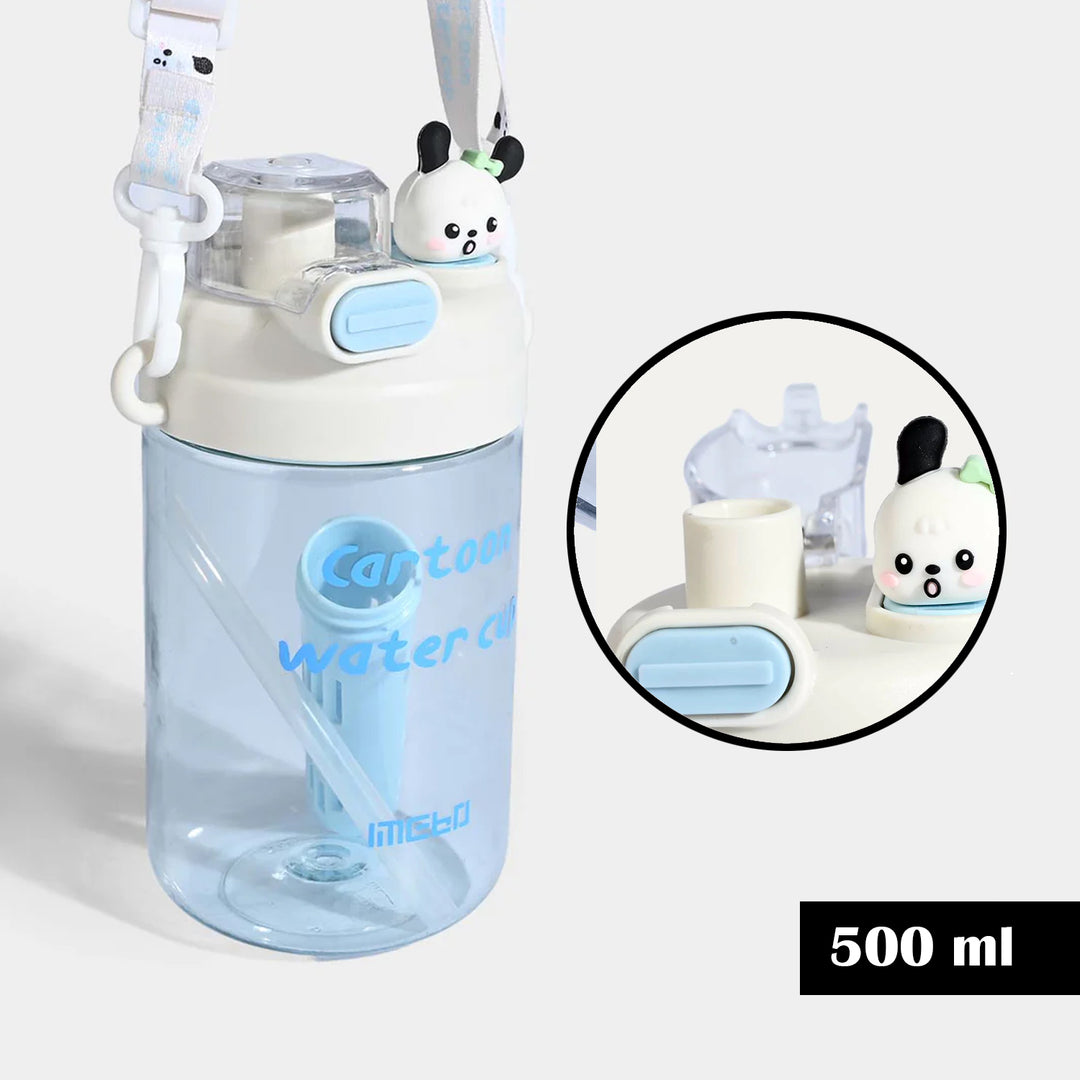 CARTOON THEMED KIDS WATER BOTTLE/BEAKER | SH2897 BLUE
