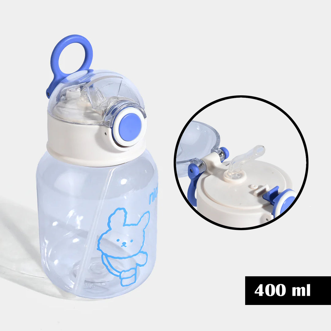 CARTOON TRANSPARENT WATER BOTTLE/BEAKER | SH2898 BLUE