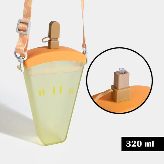 POPSICLE SHAPED KIDS WATER BOTTLE/BEAKER | SH2901 YELLOW
