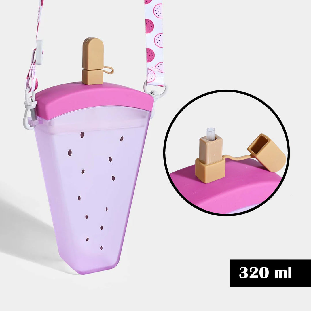 POPSICLE SHAPED KIDS WATER BOTTLE/BEAKER | SH2901 PURPLE