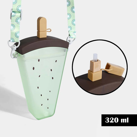 POPSICLE SHAPED KIDS WATER BOTTLE/BEAKER | SH2901 GREEN