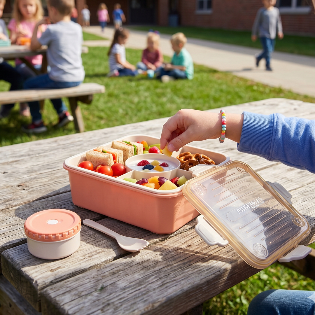 Plastic Premium Kids Lunch Box