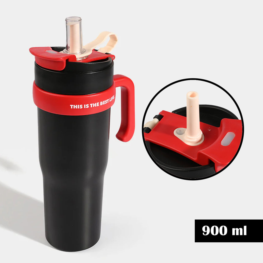 Insulated Travel Tumbler with Handle 900ML