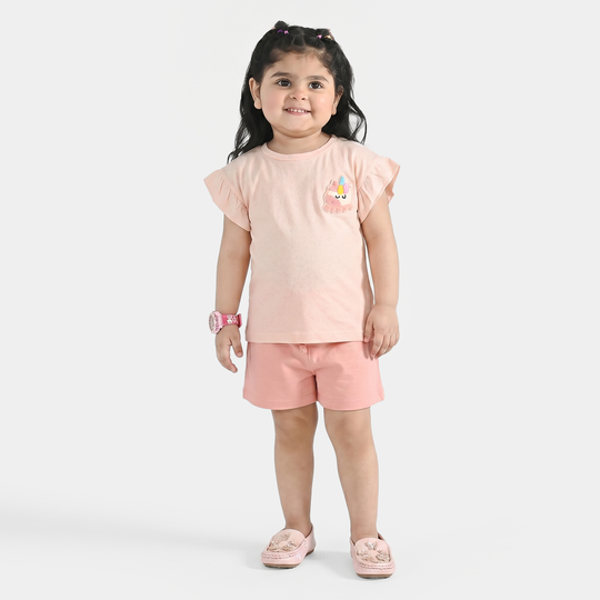 Infant Girls Thermal Knitted Suit
