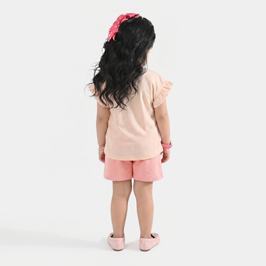 Infant Girls Thermal Knitted Suit