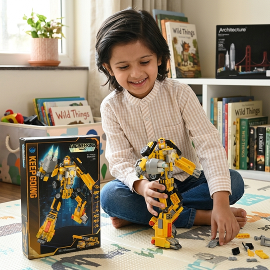 Engineering Corps 8-in-2 Building Block Set | 721PCs