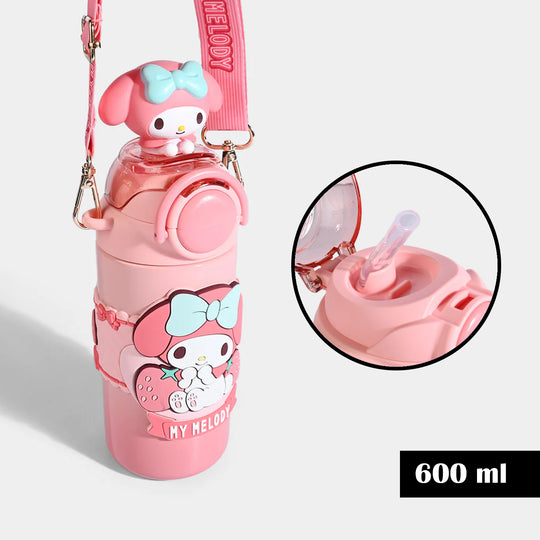 Kids Insulated Water Bottle with Straw Lid