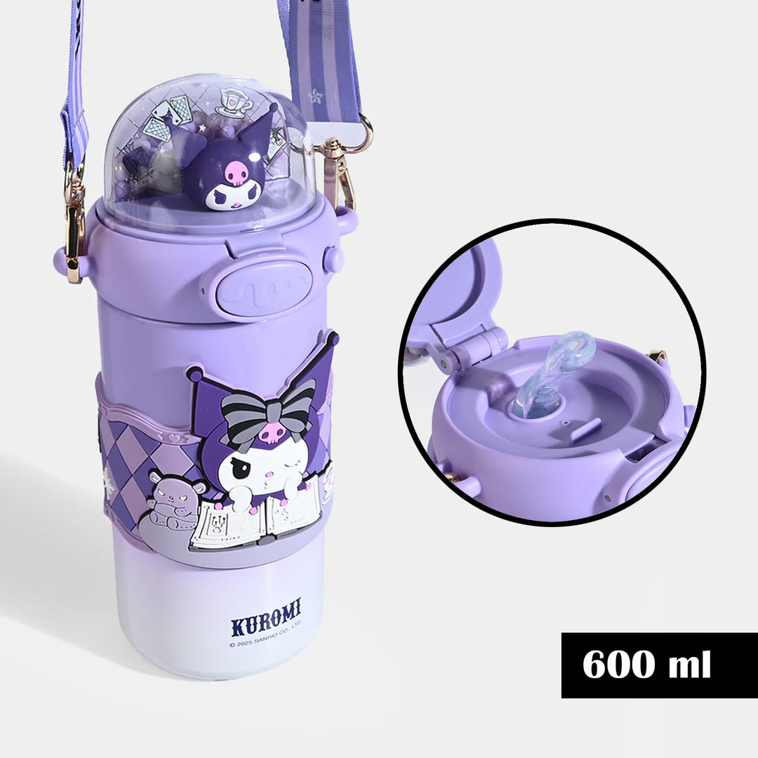 Kids Insulated Water Bottle with Straw Lid