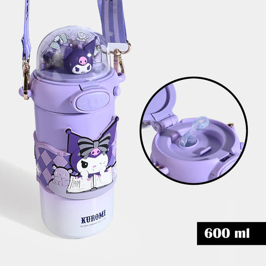 Kids Insulated Water Bottle with Straw Lid