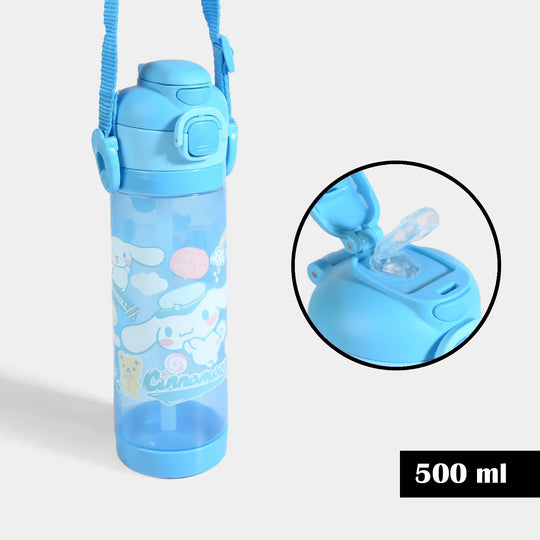 Kids Straw Water Bottle with Strap