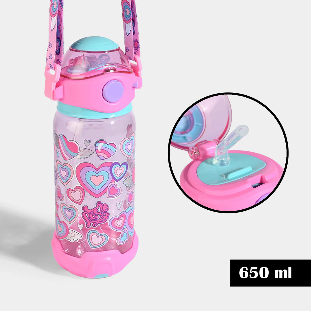 Kids Water Bottle with Strap | 650ML