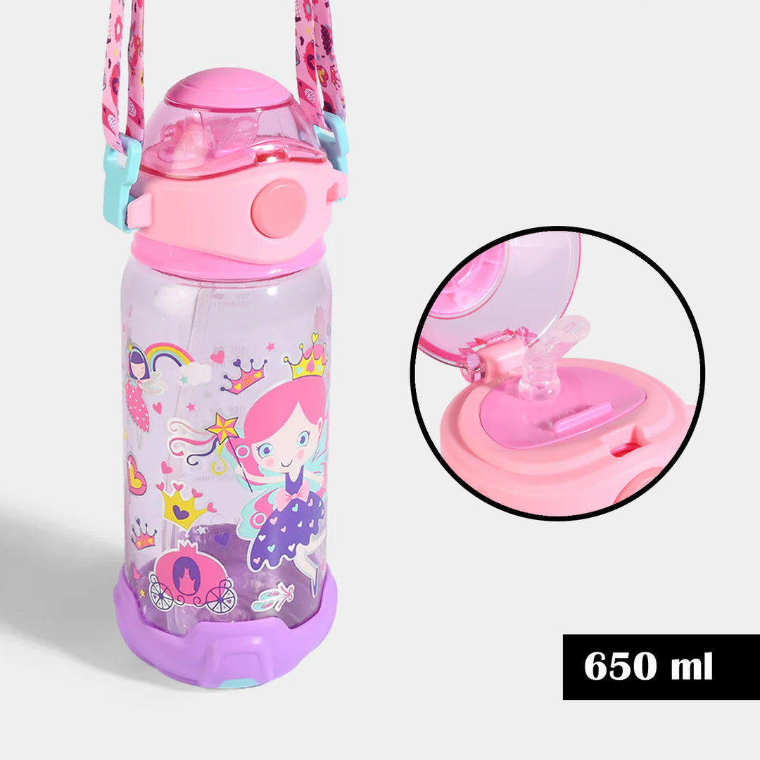 Kids Water Bottle with Strap | 650ML
