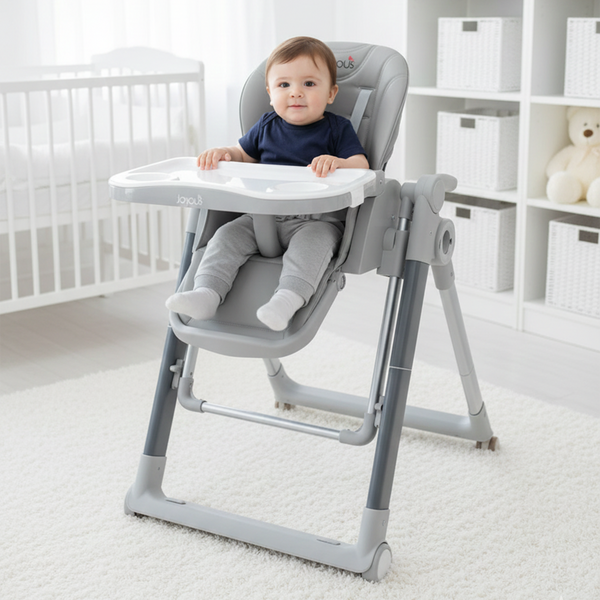 2-in-1 Convertible Baby High Chair Joyous | 11-6 Grey