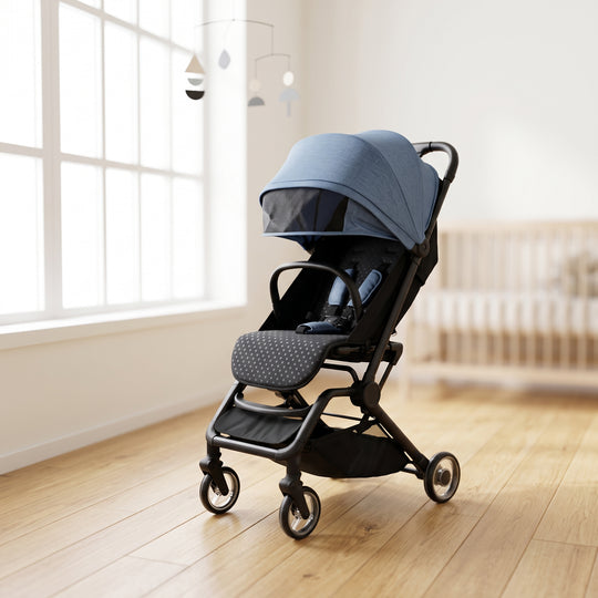 Foldable Lightweight Baby Stroller | M001 Blue