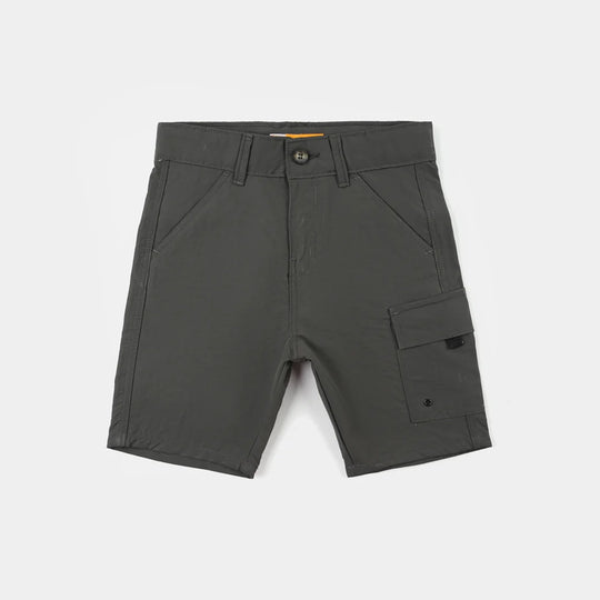 Boys Poly Twill Poly Shorts (Positive) – Green