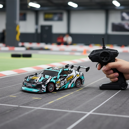 Remote Control Racing Car with Lights & Spray Function