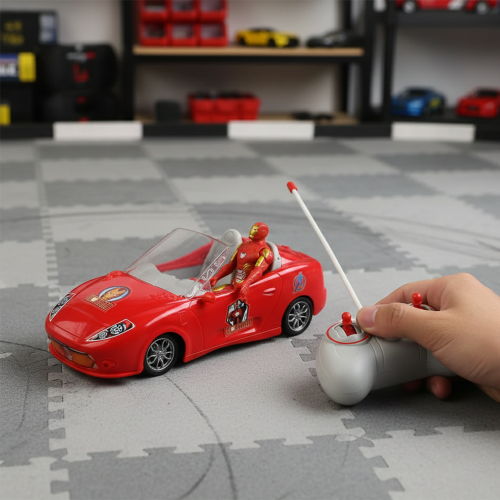 Avengers Deluxe Remote Control Car (1:18 Scale)