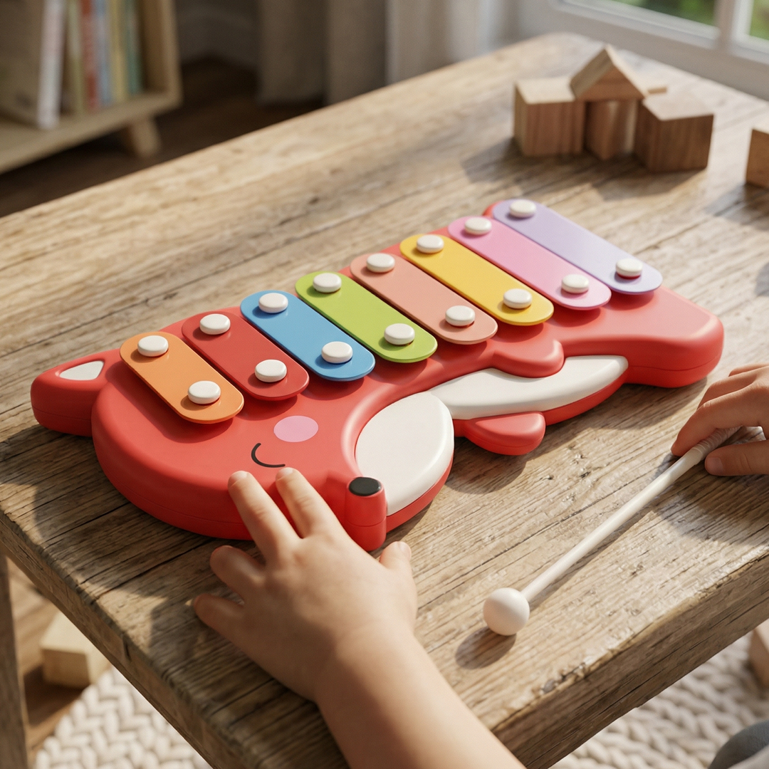 Musical Toy Eight Tone Xylophone for Kids