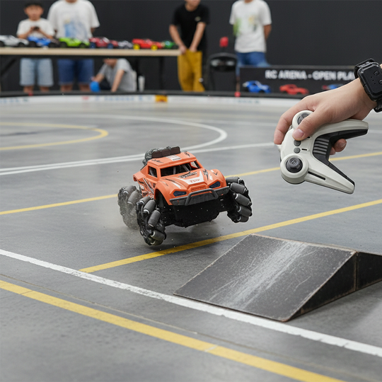 RC Stunt Off-Road Spray Car Toy